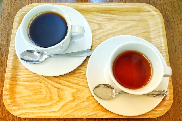 コーヒーと紅茶