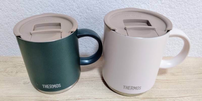 サーモス真空断熱カップ3510mlと450ml